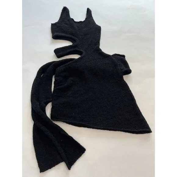 Asta Resort Allegra Mini Dress in Black